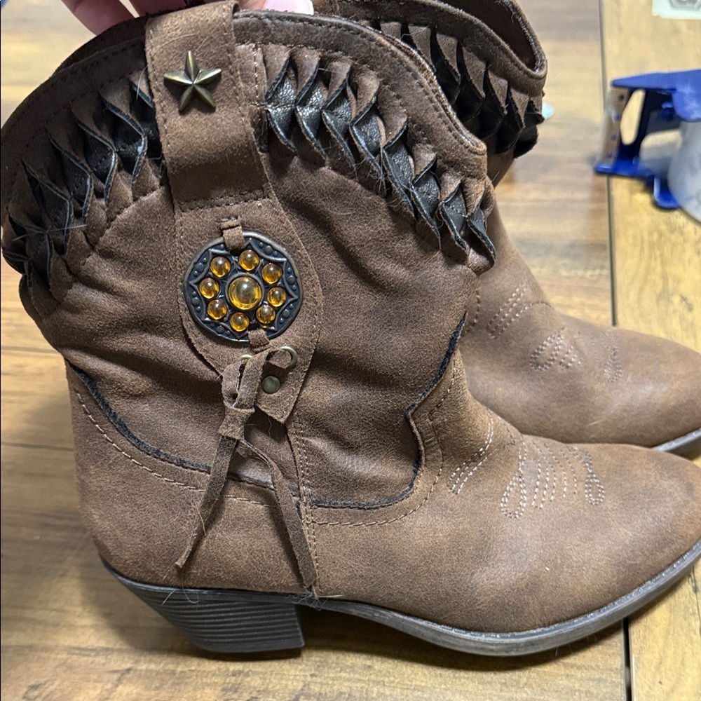 Brown Cowboy Boots